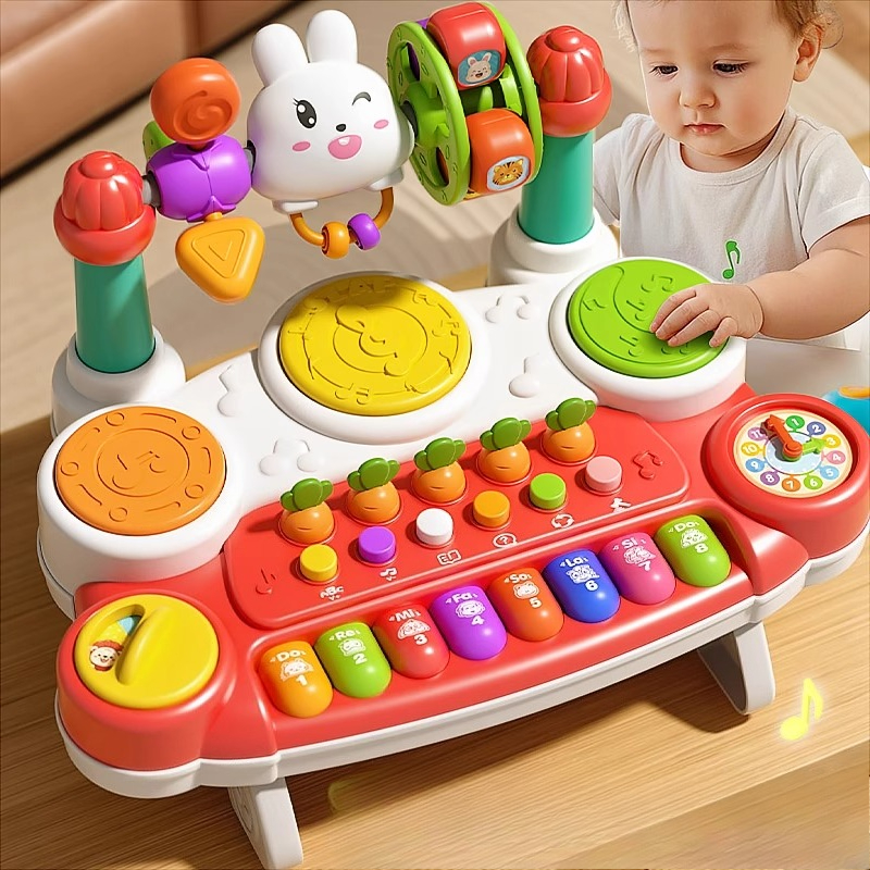 Kids Education Desk - Kids Activity Table, 20-in-1 Educational Learning