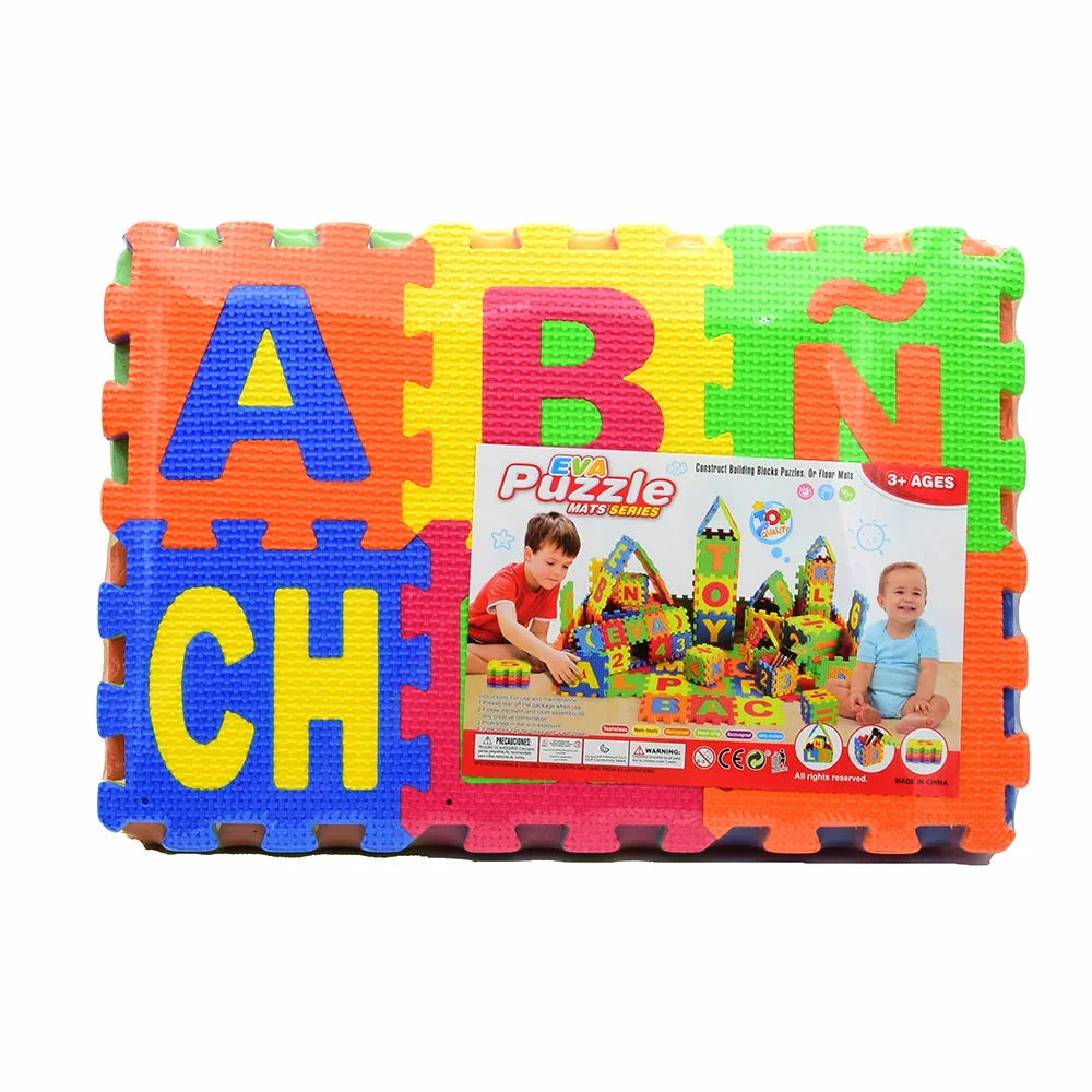 Number Puzzle Foam - 36pcs/pack 14cm Big Mats Children EVA