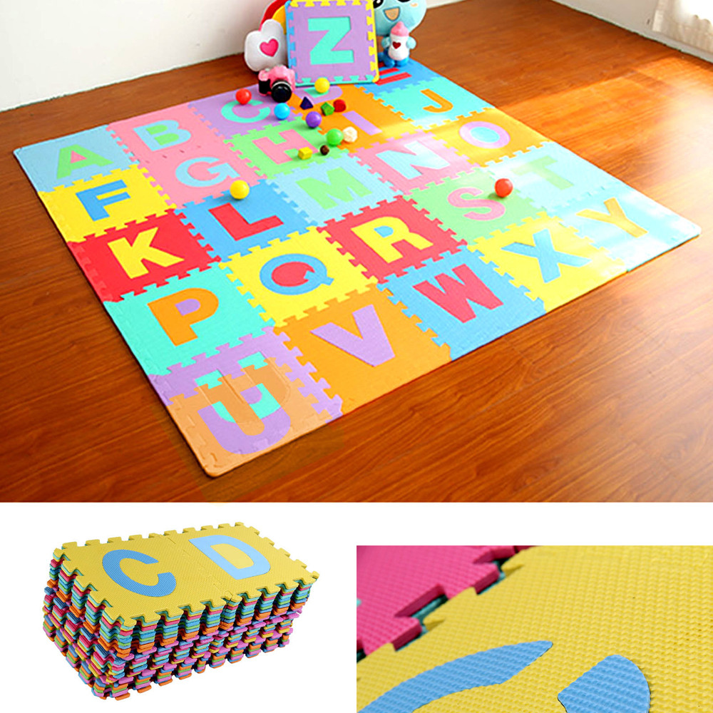 Number Puzzle Foam - 36PCS Alphabet Numbers EVA Floor Play