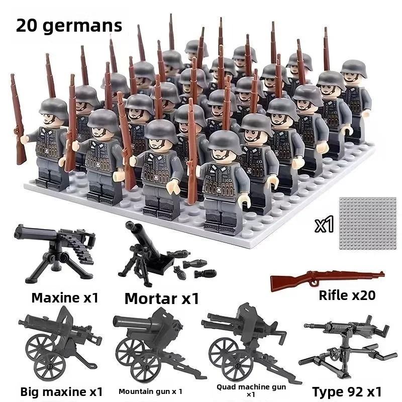 Kids No Education - World War II doll set collection