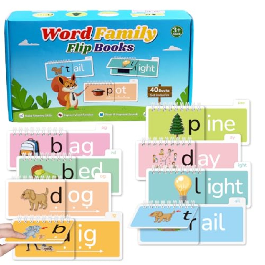 Sight Word Game - Word Family Build Book 40 Read