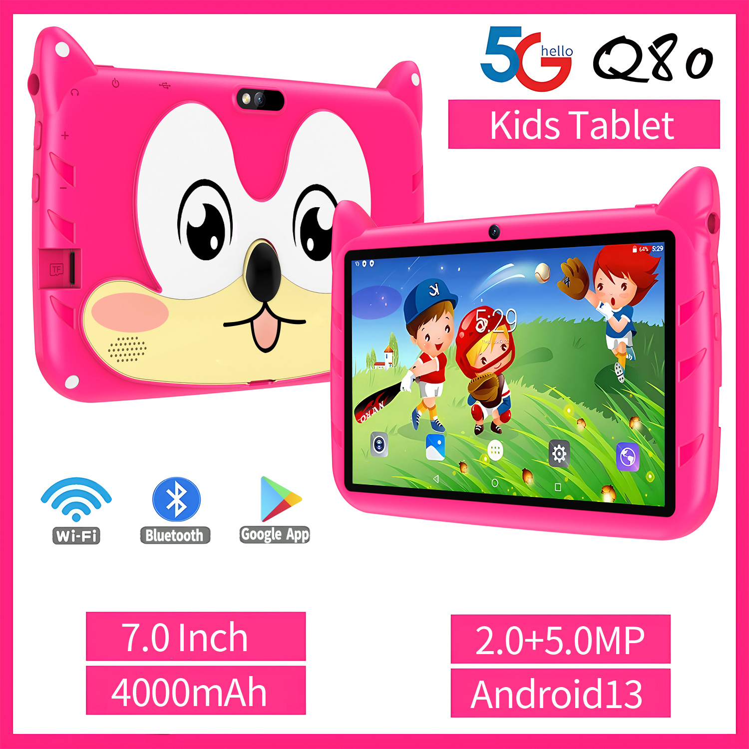 Kids Education Tablets - New Kids 7-inch Tablet Android 13