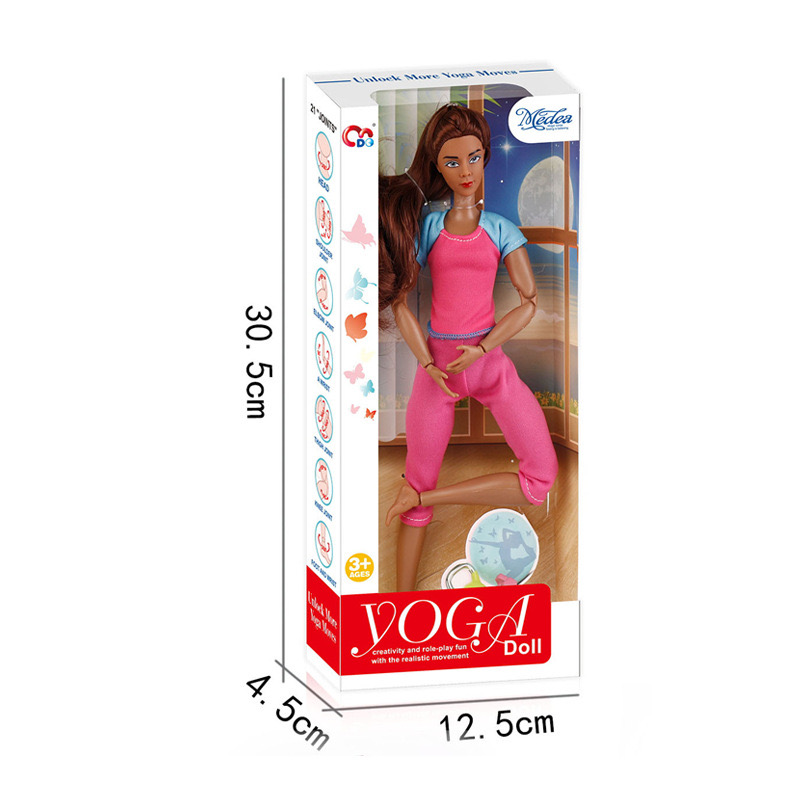 Black Doll Kids Toys Sport Yog - Kids Yoga Education recension och pris