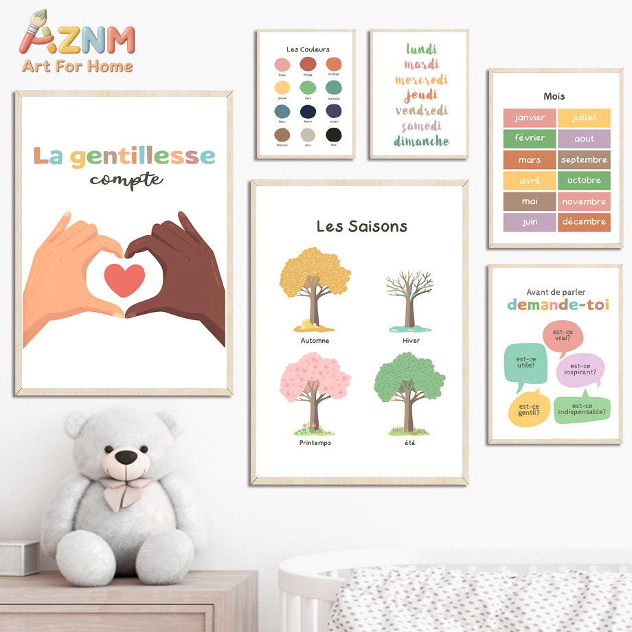 AZNM French Bilingual Educatio - Kids No Education recension och pris