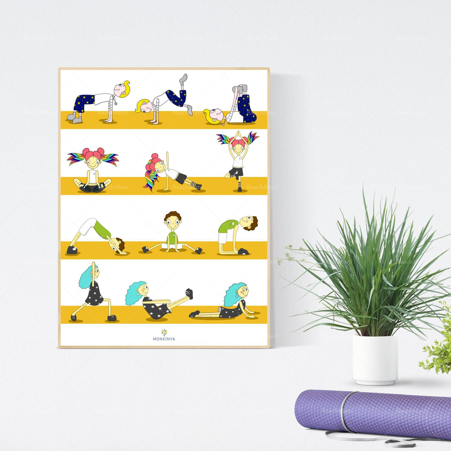 YOGA POSES Practical Life Kids - Kids Yoga Education recension och pris