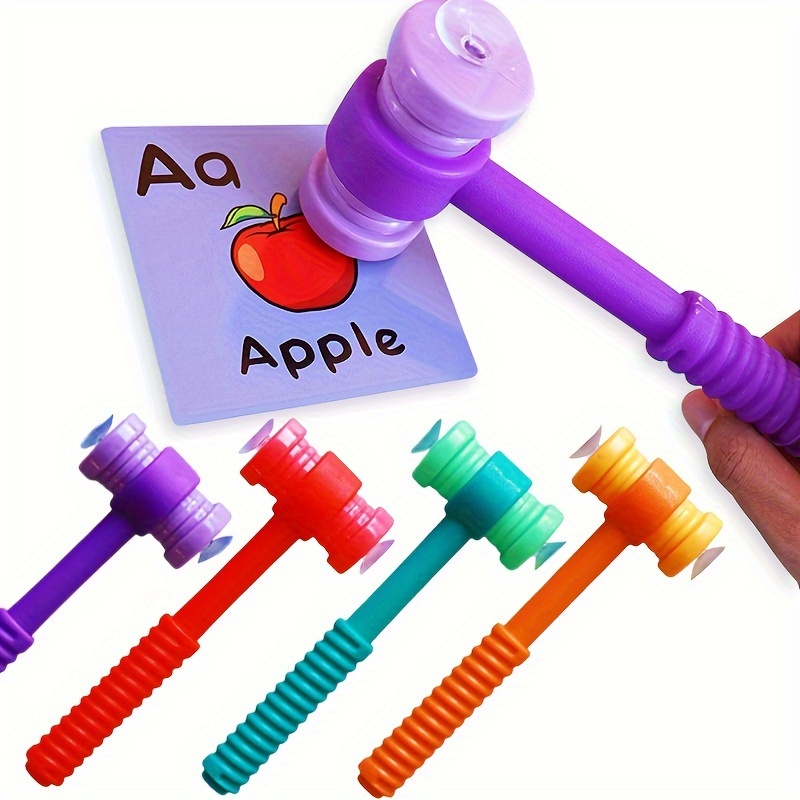 4 Colors Suction cup hammer，cl - Sight Word Game recension och pris