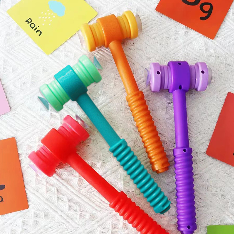 4 Colors Suction cup hammer，cl - Sight Word Game recension och pris