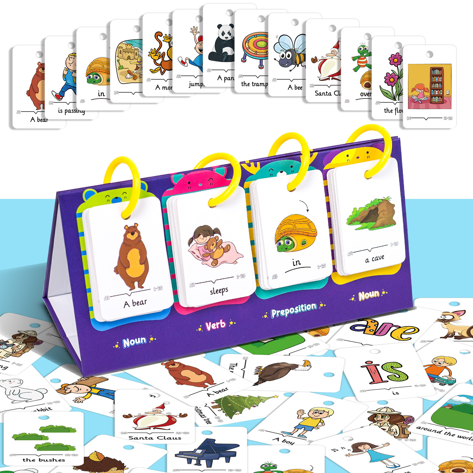 80Pcs Table Model Visual Word  - Kids Education Table recension och pris