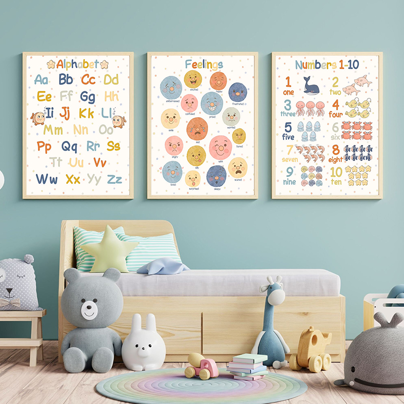 1pc frameless Montessori Educa - Kids Yoga Education recension och pris