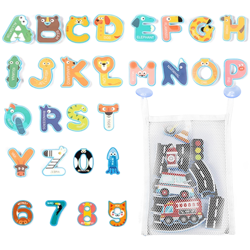 Baby Bath Toys Fun Foam Letter - Number Puzzle Foam recension och pris