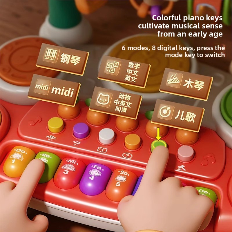 Kids Activity Table, 20-in-1 E - Kids Education Desk recension och pris