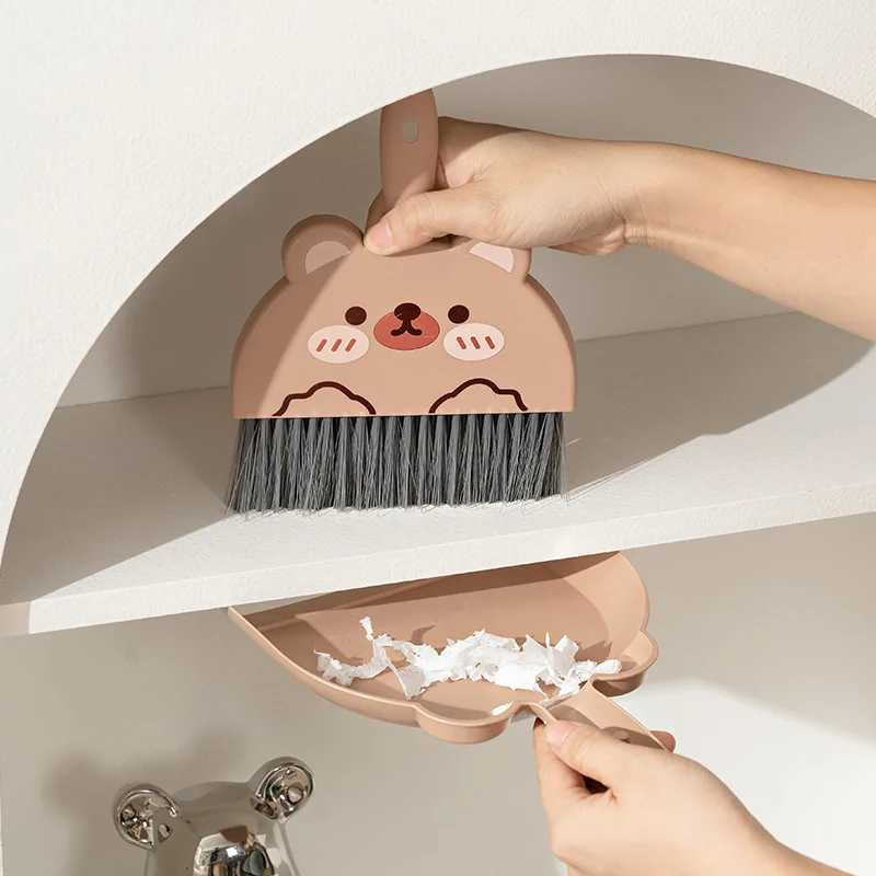 Cartoon Mini Broom Dustpan Set - Kids Education Desk recension och pris