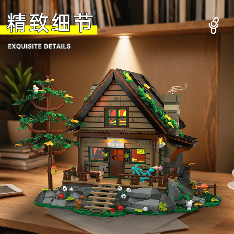 Realistic Forest Log Cabin Str - Kids Education Login recension och pris