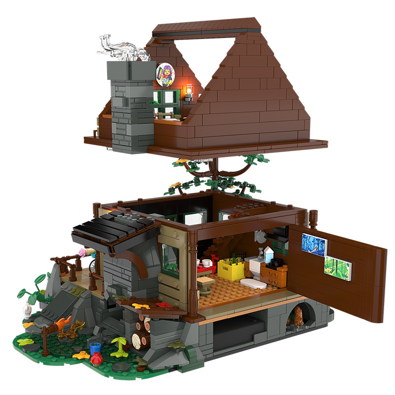 Realistic Forest Log Cabin Str - Kids Education Login recension och pris