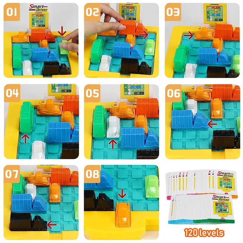 Traffic Jam Logic Game, Car Pa - Kids Education Desk recension och pris