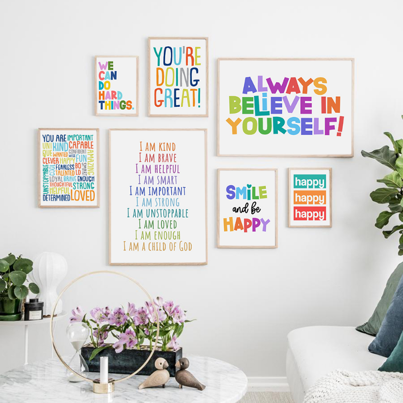 Frameless Positive Kid Classro - Kids No Education recension och pris