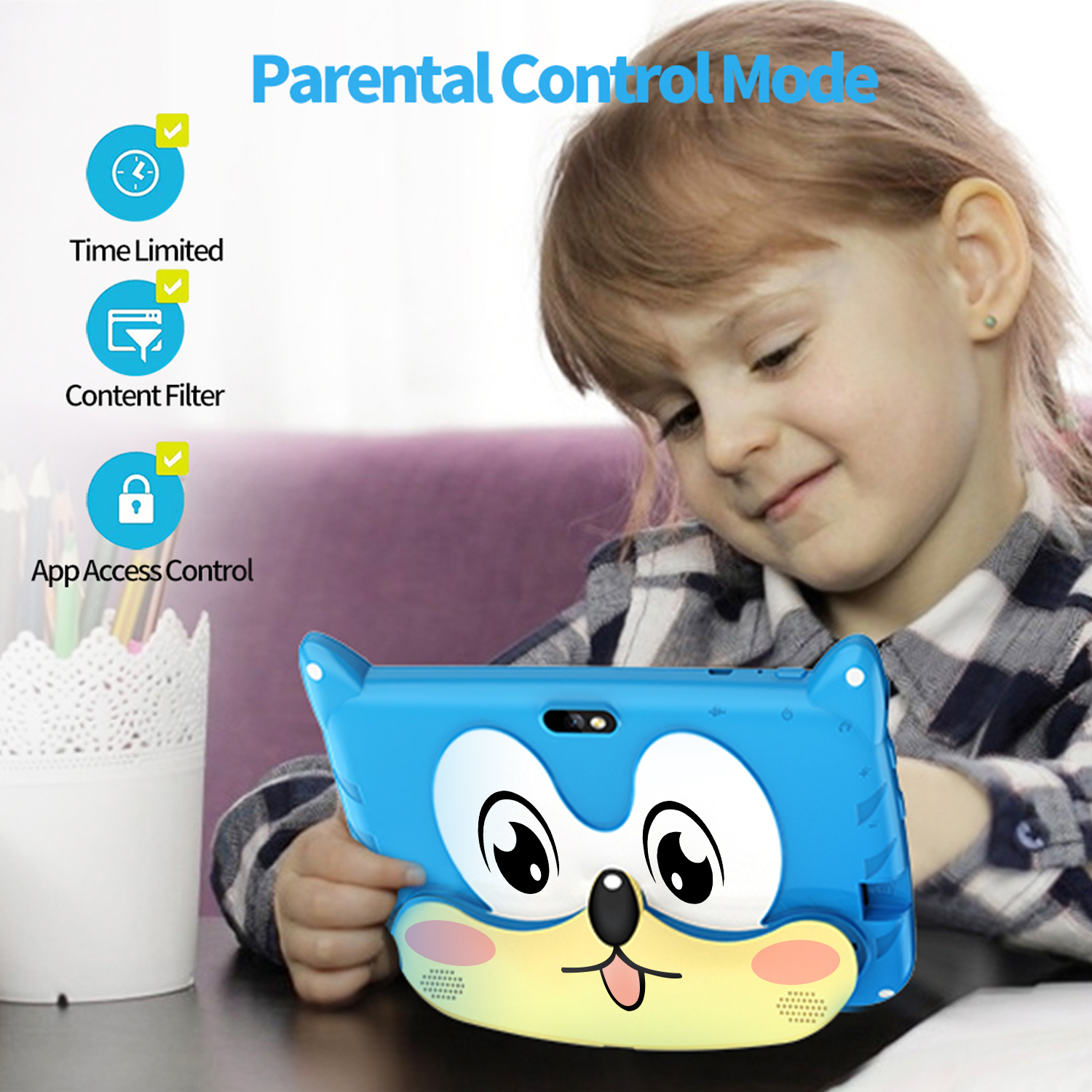 New 7.0-inch 5G WiFi Children' - Kids Education Tablets recension och pris