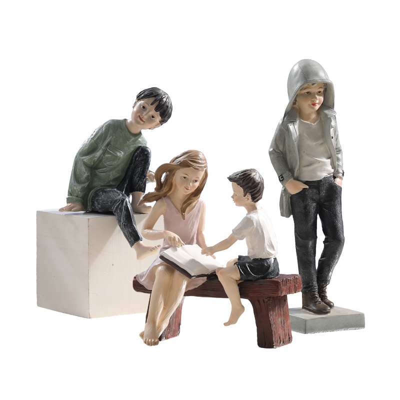 Handmade Resin Figurines for K - Kids Education Desk recension och pris