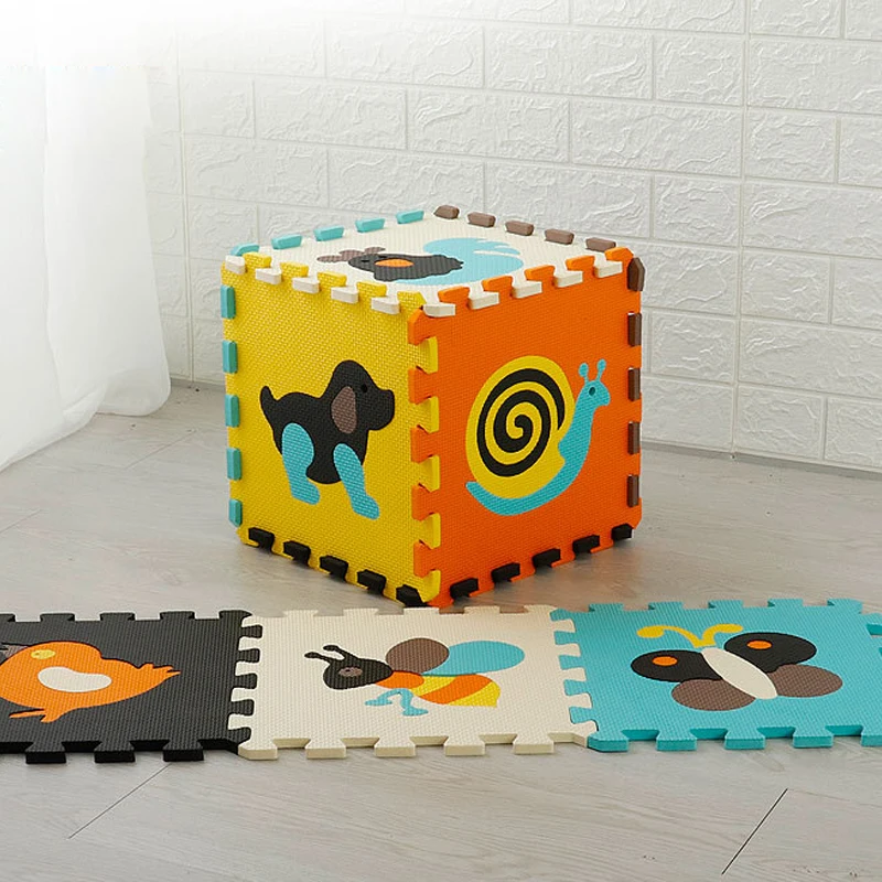 Baby Play Mat 30cmX30cm Kids E - Number Puzzle Foam recension och pris