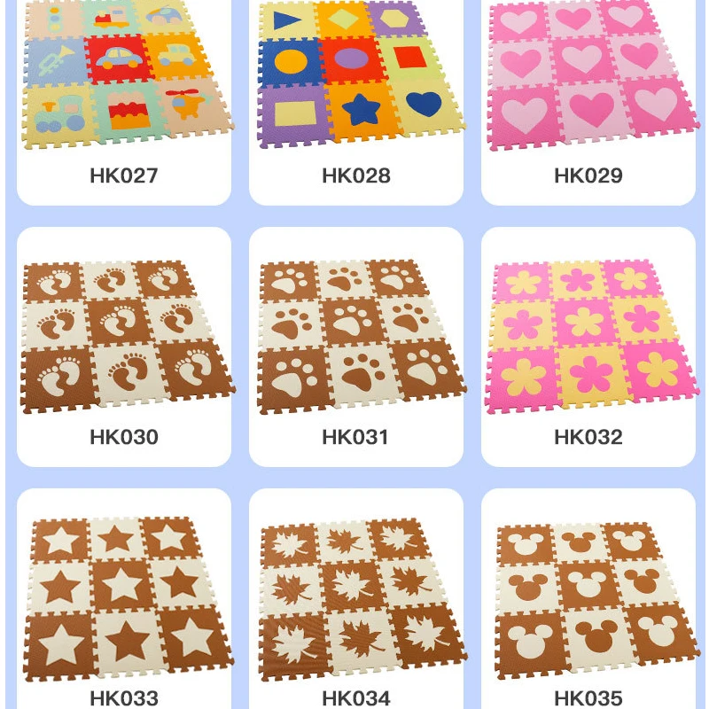 Baby Play Mat 30cmX30cm Kids E - Number Puzzle Foam recension och pris