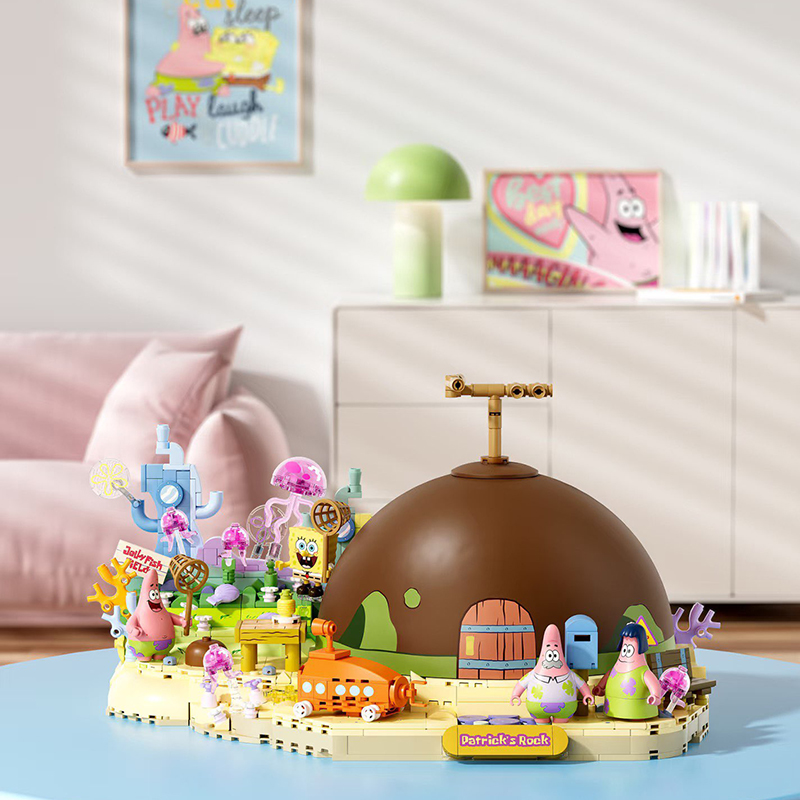 Spongebob Patrick Star Rock Ho - Kids No Education recension och pris
