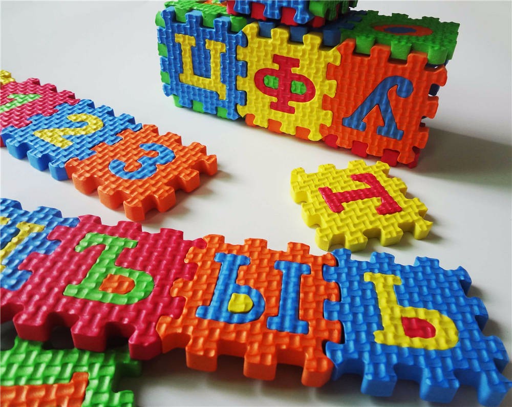 Russia Children Mini EVA Foam  - Number Puzzle Foam recension och pris