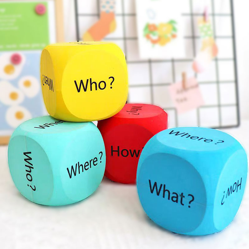Question words Dice,teaching a - Sight Word Game recension och pris