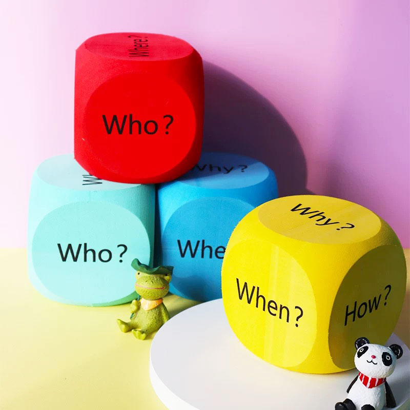 Question words Dice,teaching a - Sight Word Game recension och pris