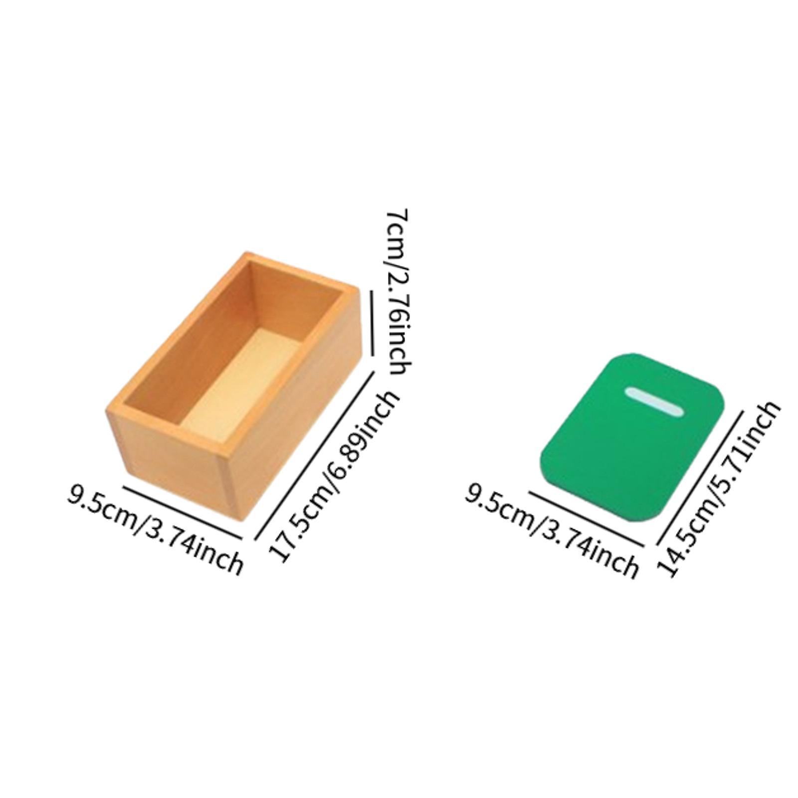 Wooden Number Cards Early Educ - Kids Education Centre recension och pris