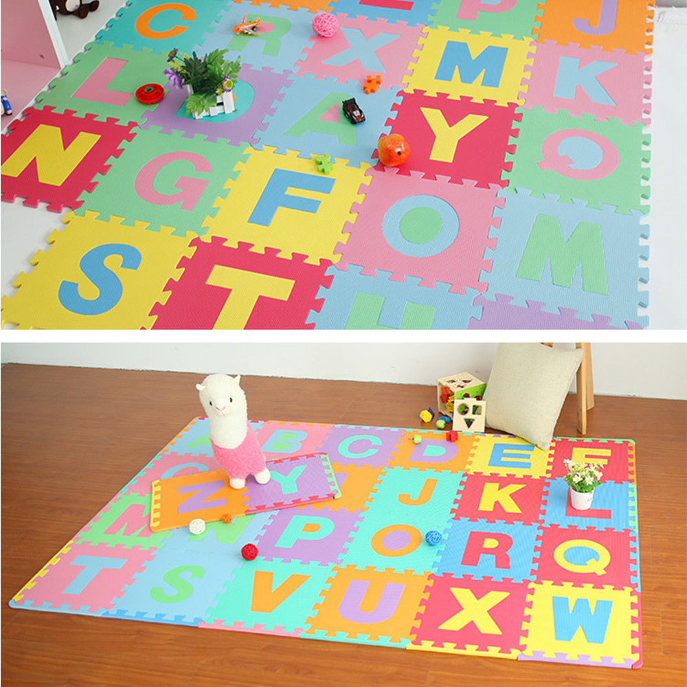36PCS  Alphabet Numbers EVA Fl - Number Puzzle Foam recension och pris