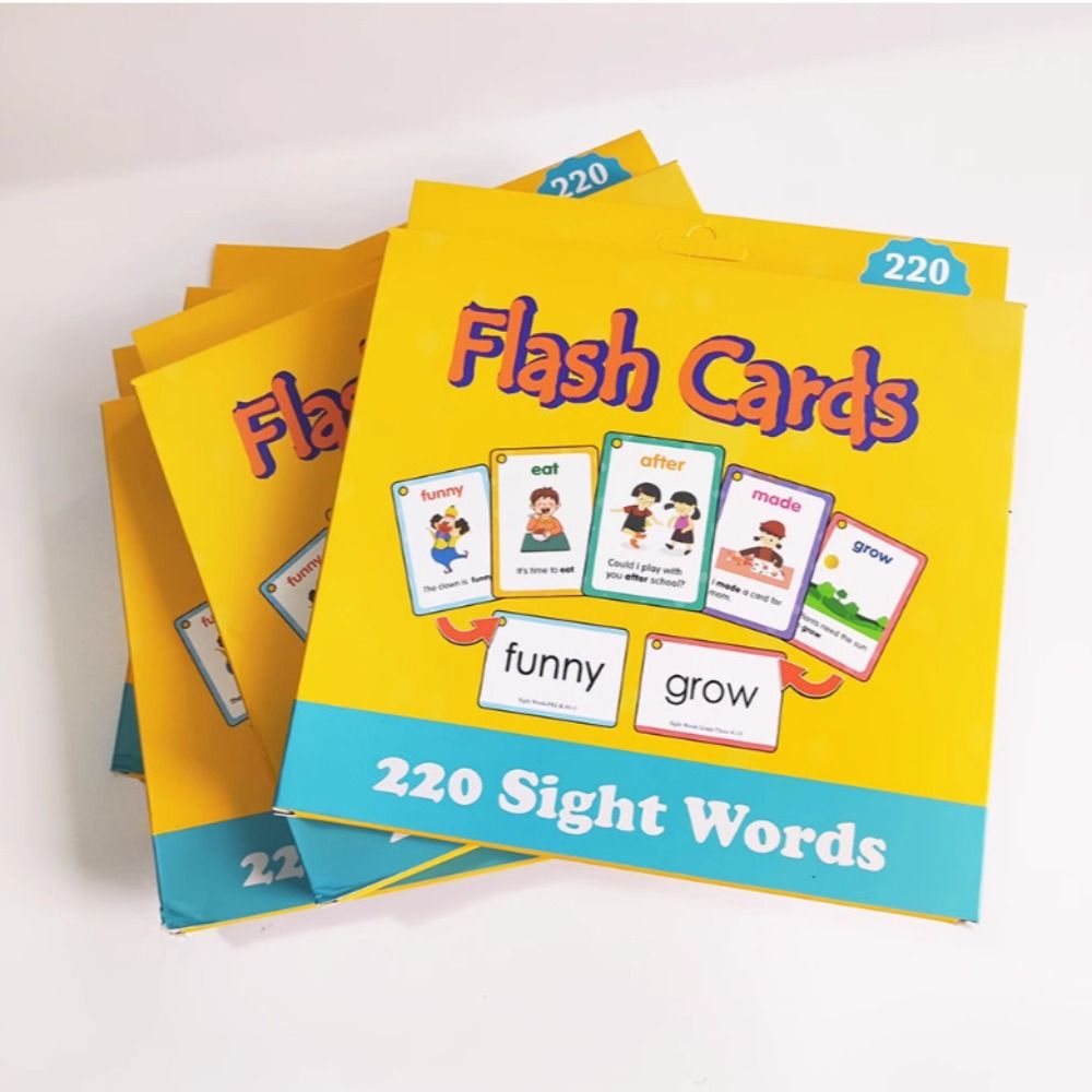 Paper Sight Word Flash Cards W - Sight Word Game recension och pris