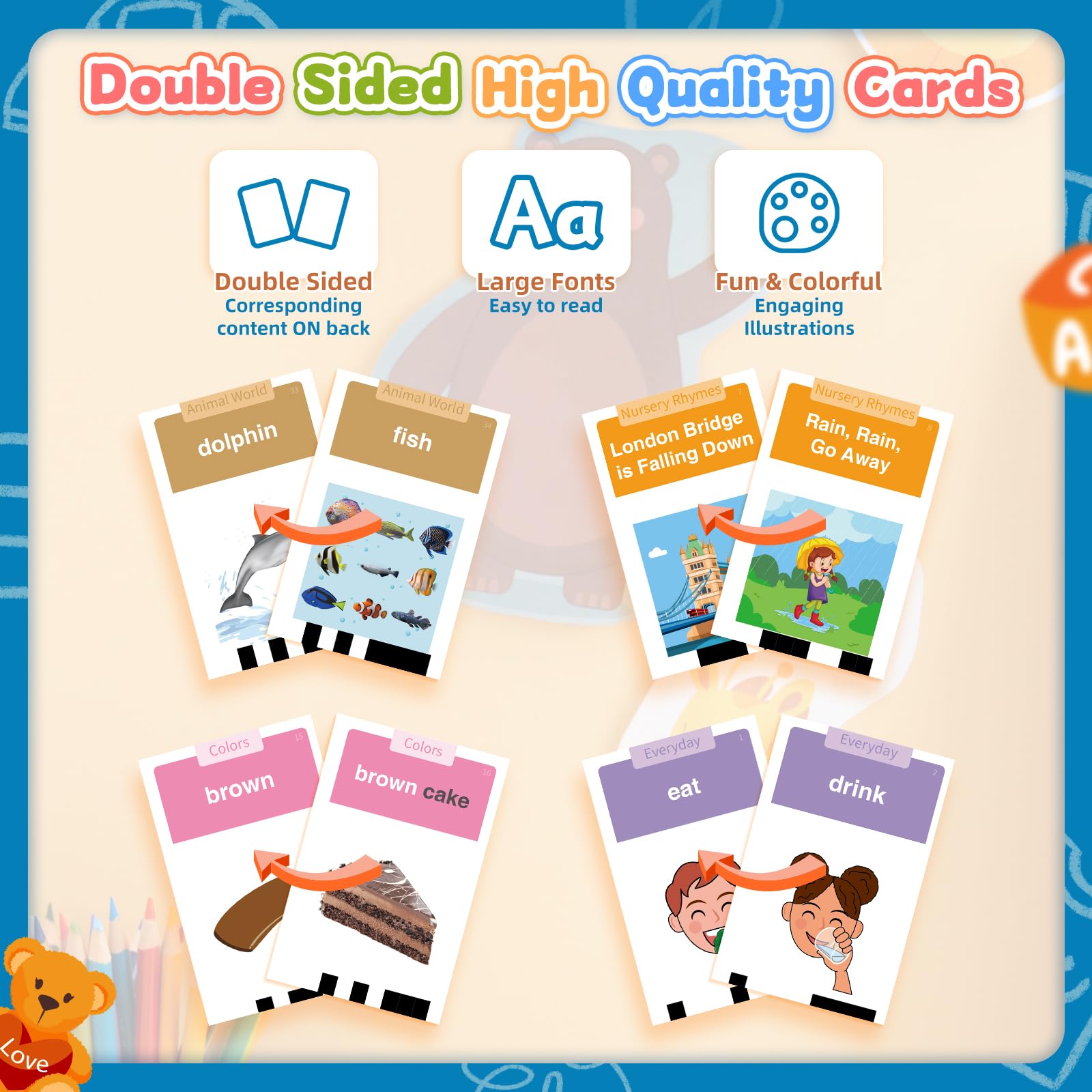 Toddlers Talking Flash Cards w - Sight Word Game recension och pris