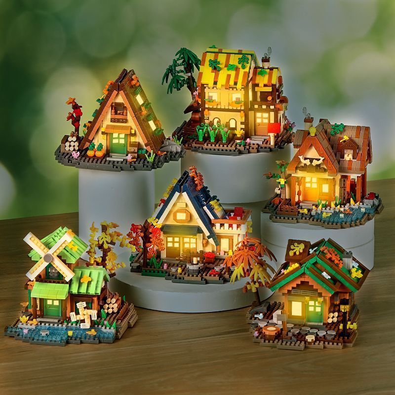 NEW Forest Cabin Mini Building - Kids Education Login recension och pris