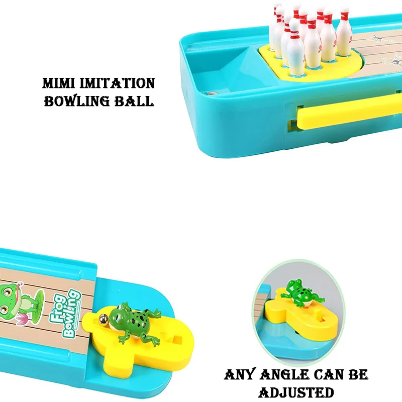 Frog Bowling Children's Toy Pa - Kids Education Table recension och pris