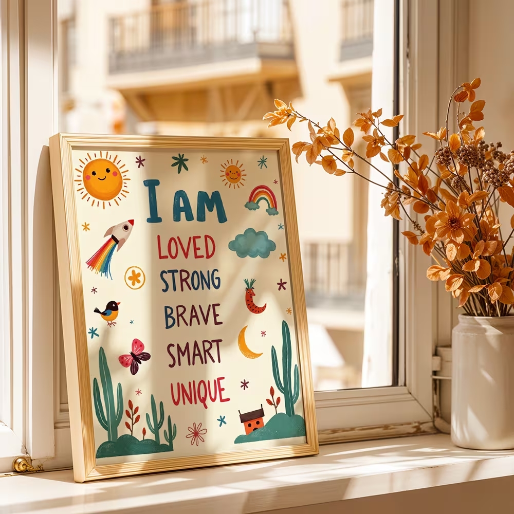 Colorful I Am Loved Strong Bra - Kids No Education recension och pris
