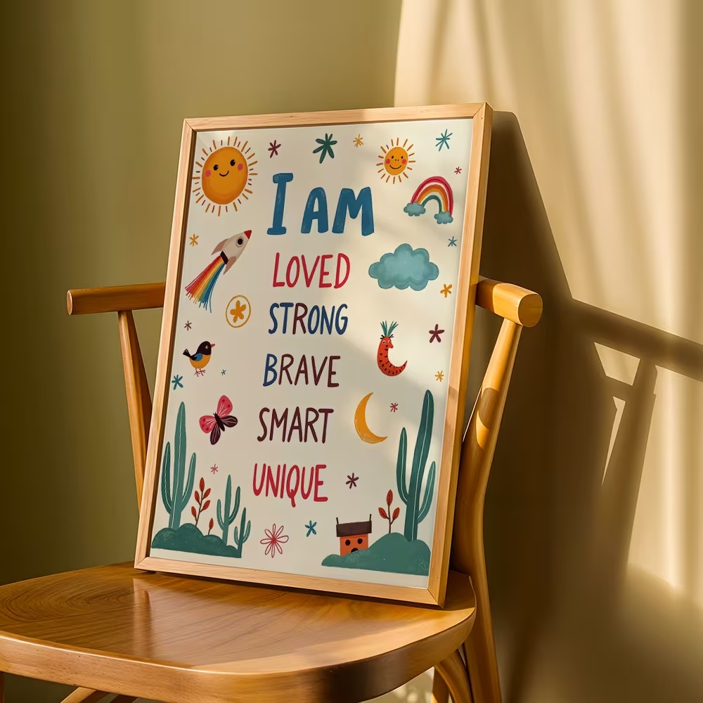 Colorful I Am Loved Strong Bra - Kids No Education recension och pris