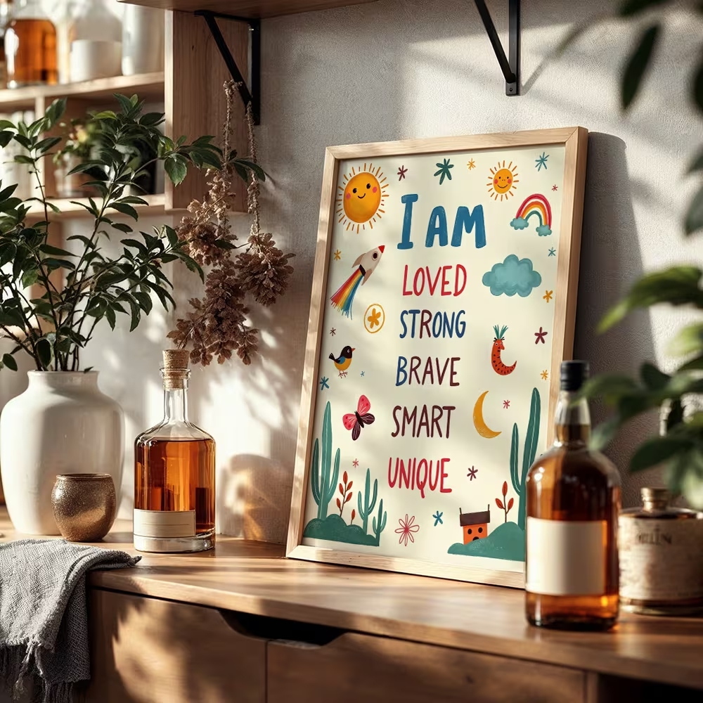 Colorful I Am Loved Strong Bra - Kids No Education recension och pris