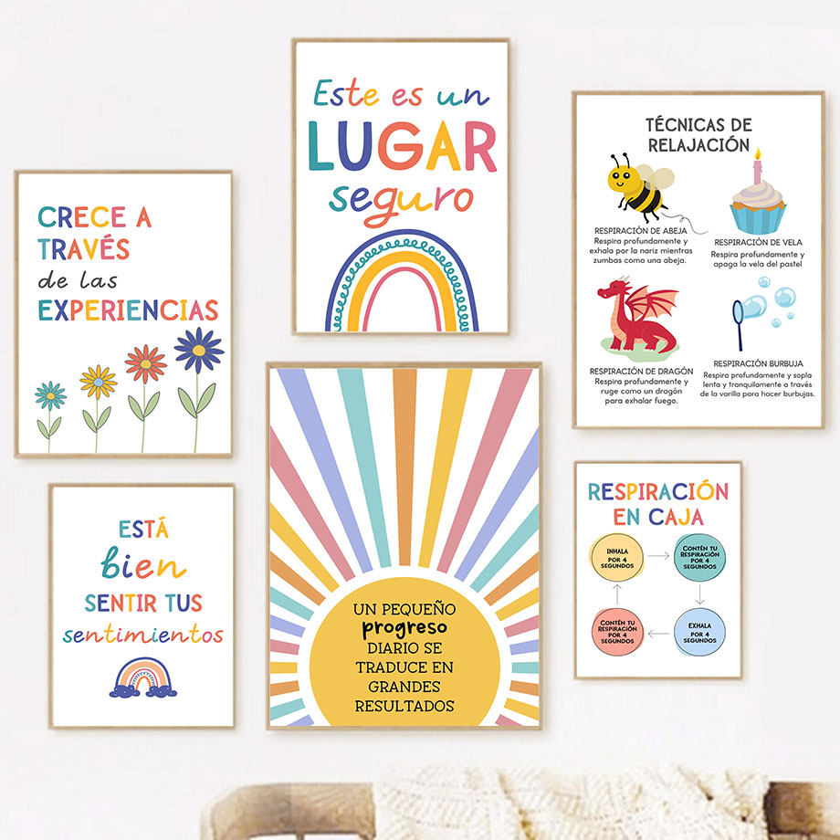 Spanish Education Motto Rainbo - Kids No Education recension och pris