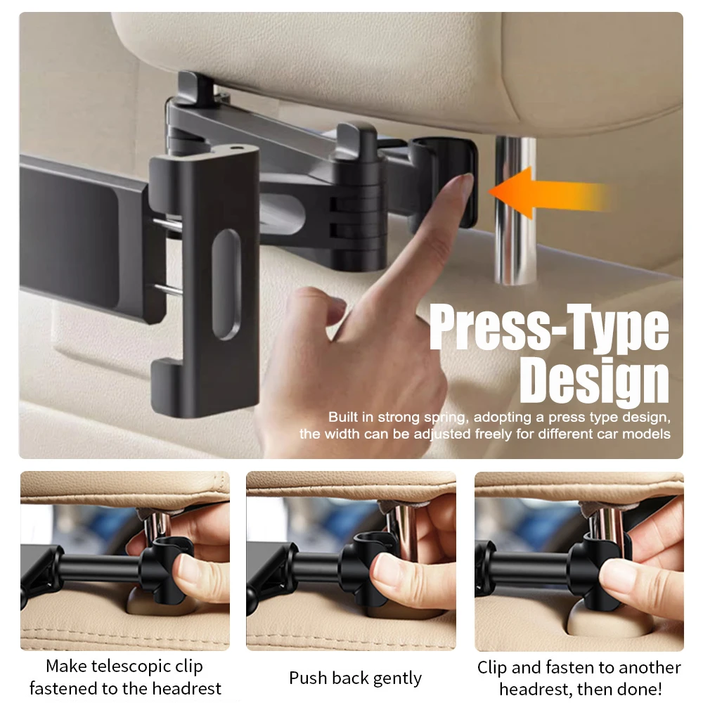Foldable Car Phone Holder Back - Kids Education Tablets recension och pris