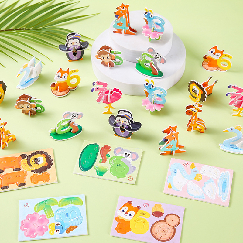 20pcs Cartoon Animals Foam Puz - Number Puzzle Foam recension och pris