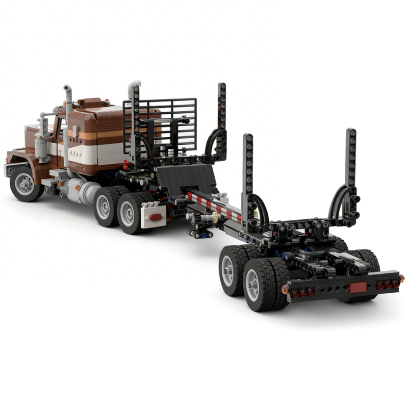 2006pcs MOC Peterbilt 359 Logg - Kids Education Login recension och pris