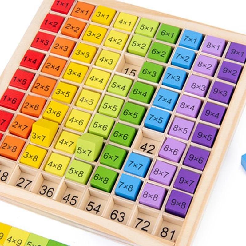 Montessori Educational Wooden  - Kids Education Table recension och pris