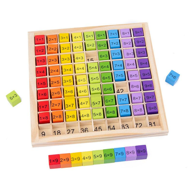 Montessori Educational Wooden  - Kids Education Table recension och pris