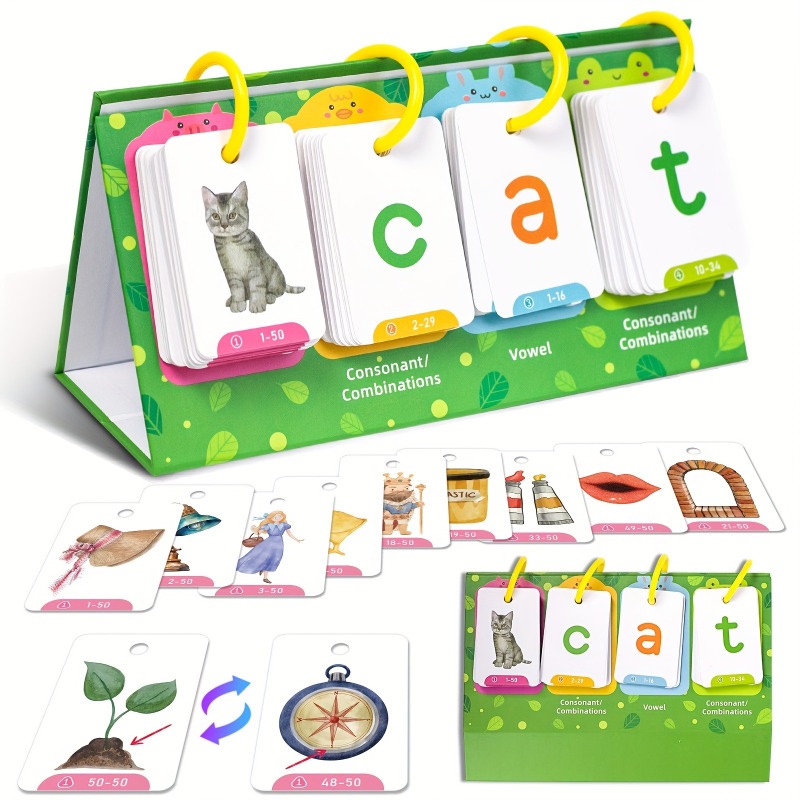 AotBlcer 129Pcs Word Builder G - Sight Word Game recension och pris