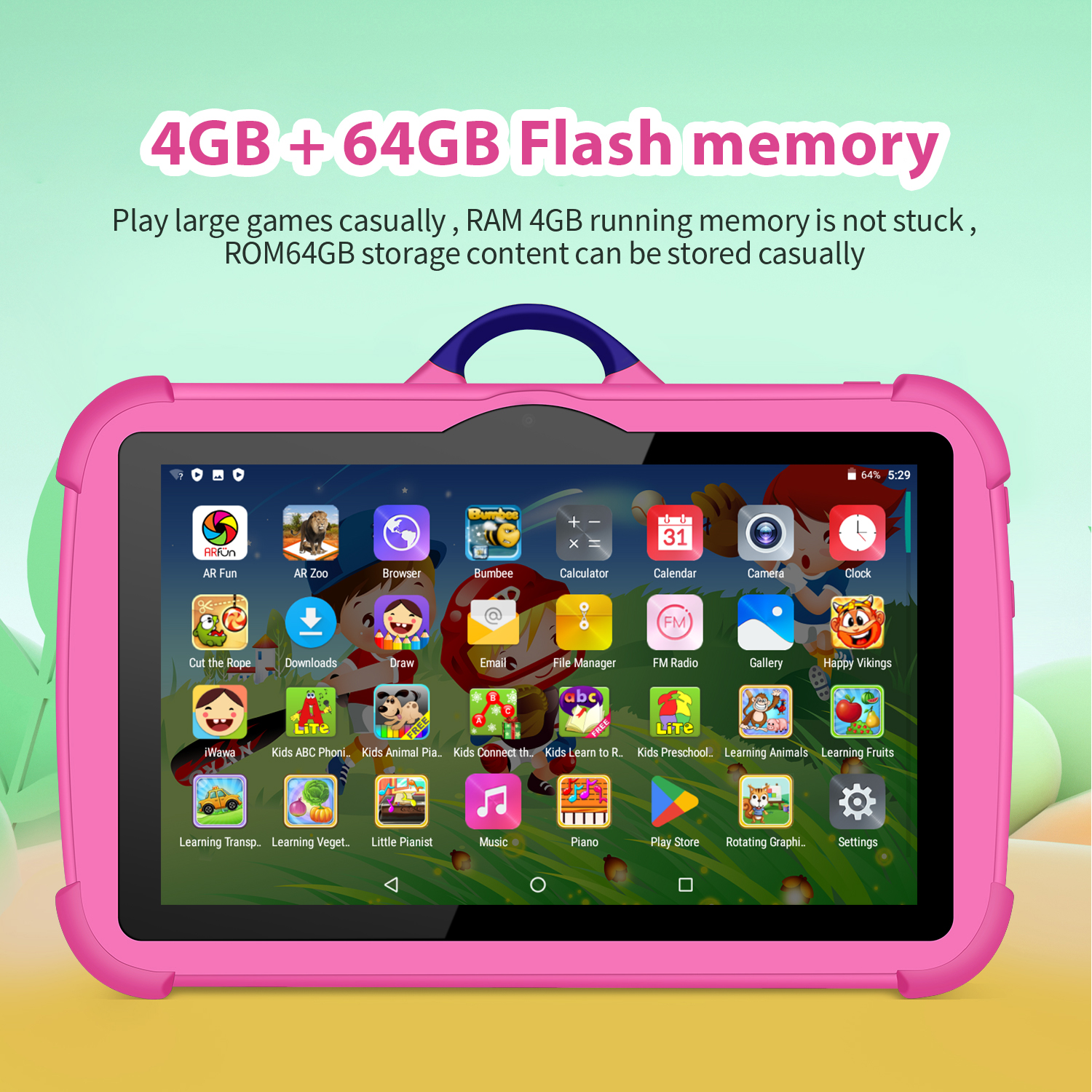 New Cartoon Pattern Kids Table - Kids Education Tablets recension och pris