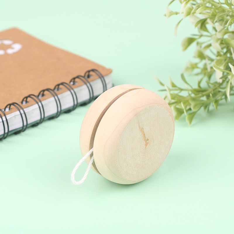 Colorful Wooden Yoyo Toy Mini  - Kids Education Login recension och pris