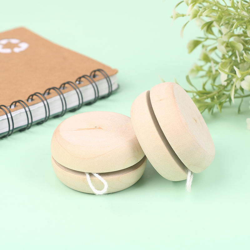 Colorful Wooden Yoyo Toy Mini  - Kids Education Login recension och pris