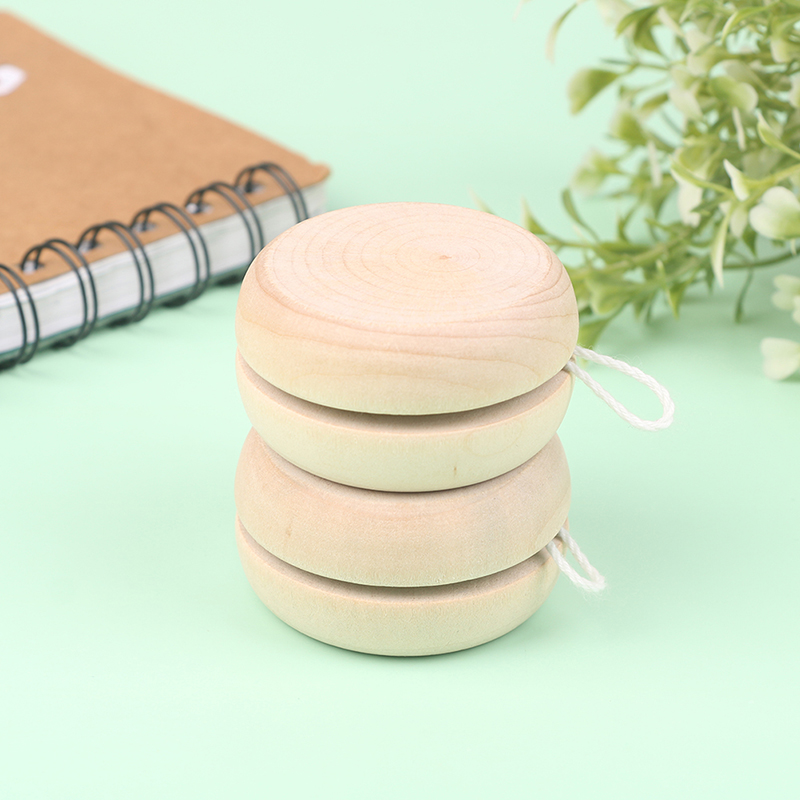Colorful Wooden Yoyo Toy Mini  - Kids Education Login recension och pris