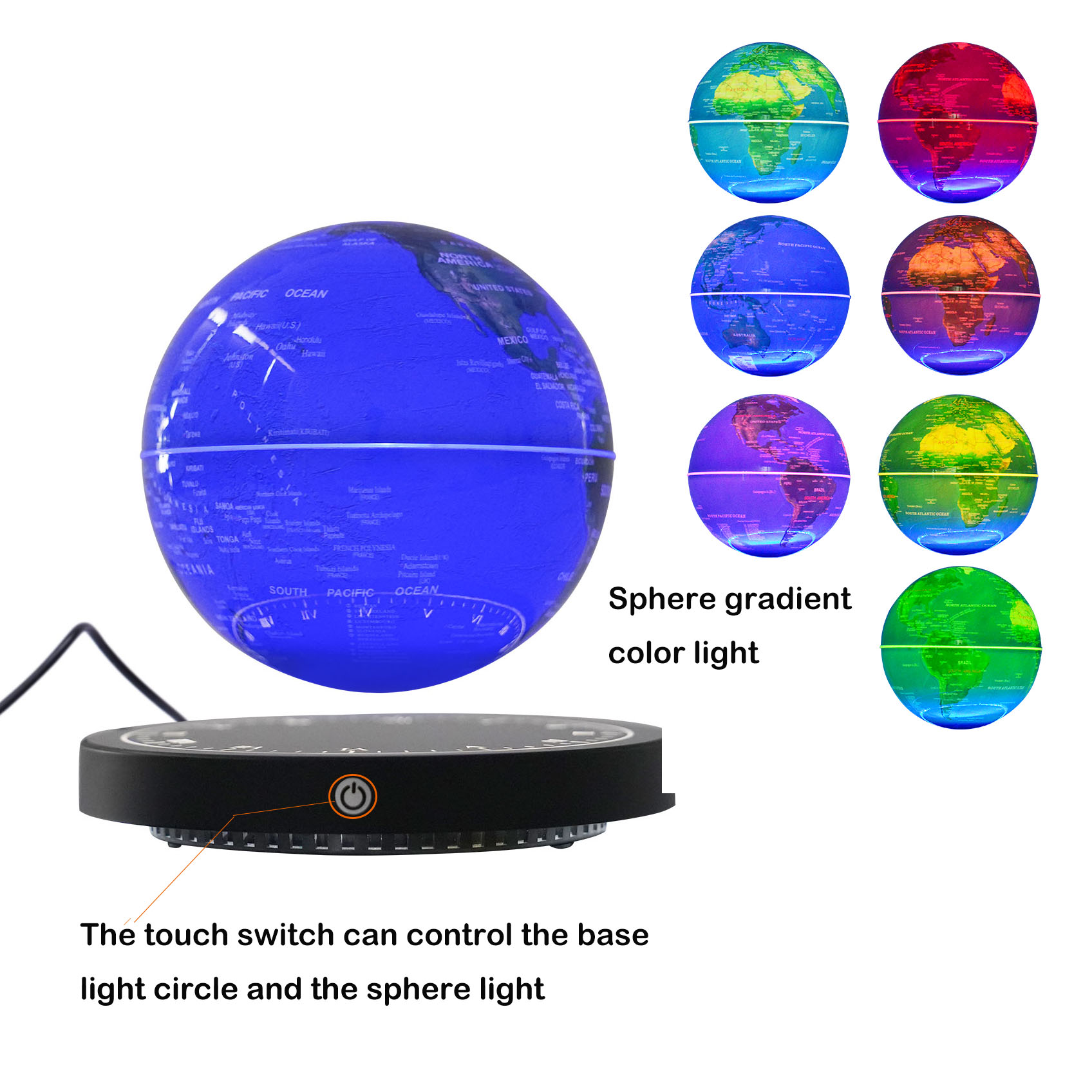 6 inch Magnetic Levitating Glo - Kids Education Desk recension och pris