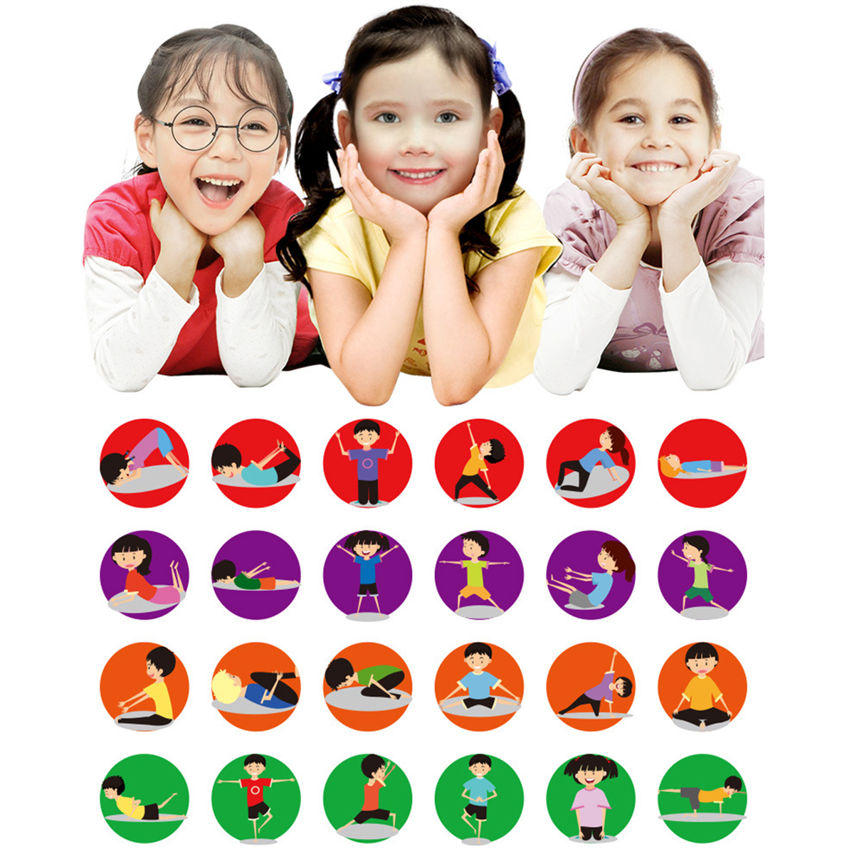 Yoga Dice Toy Fun Exercise Dic - Kids Yoga Education recension och pris
